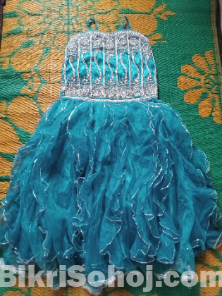 Teal Party Dress